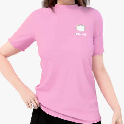 Shirt - Cat Meow! (Pink)