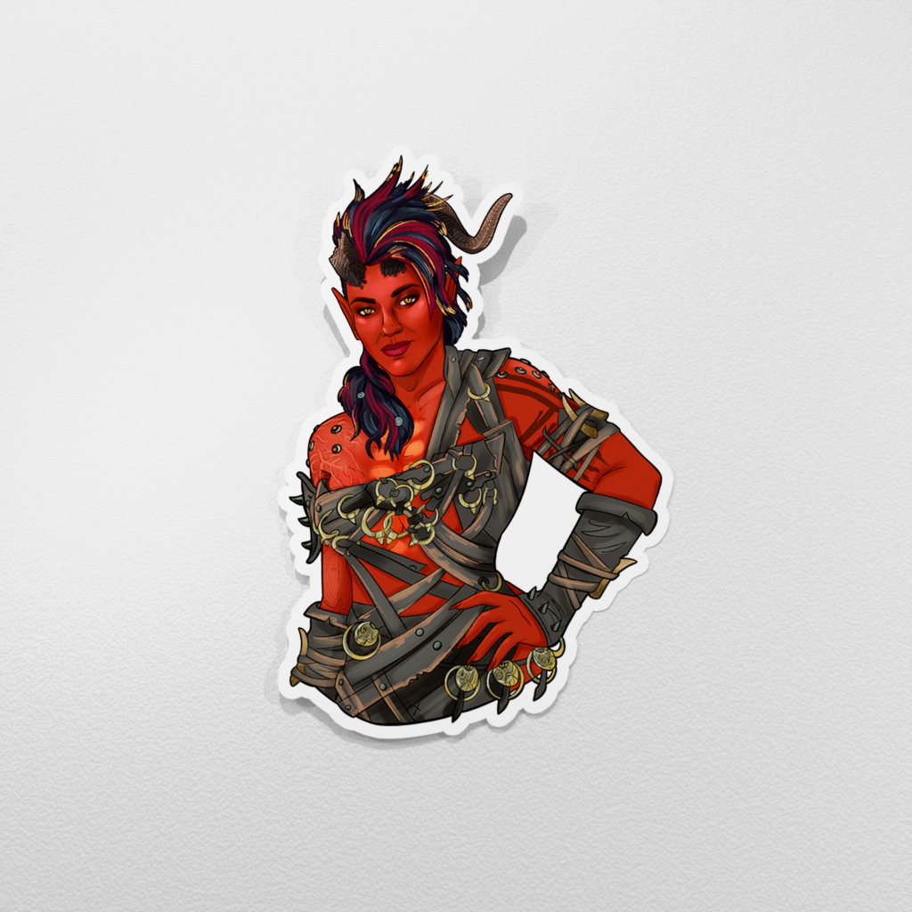 Vinyl Sticker - Karlach