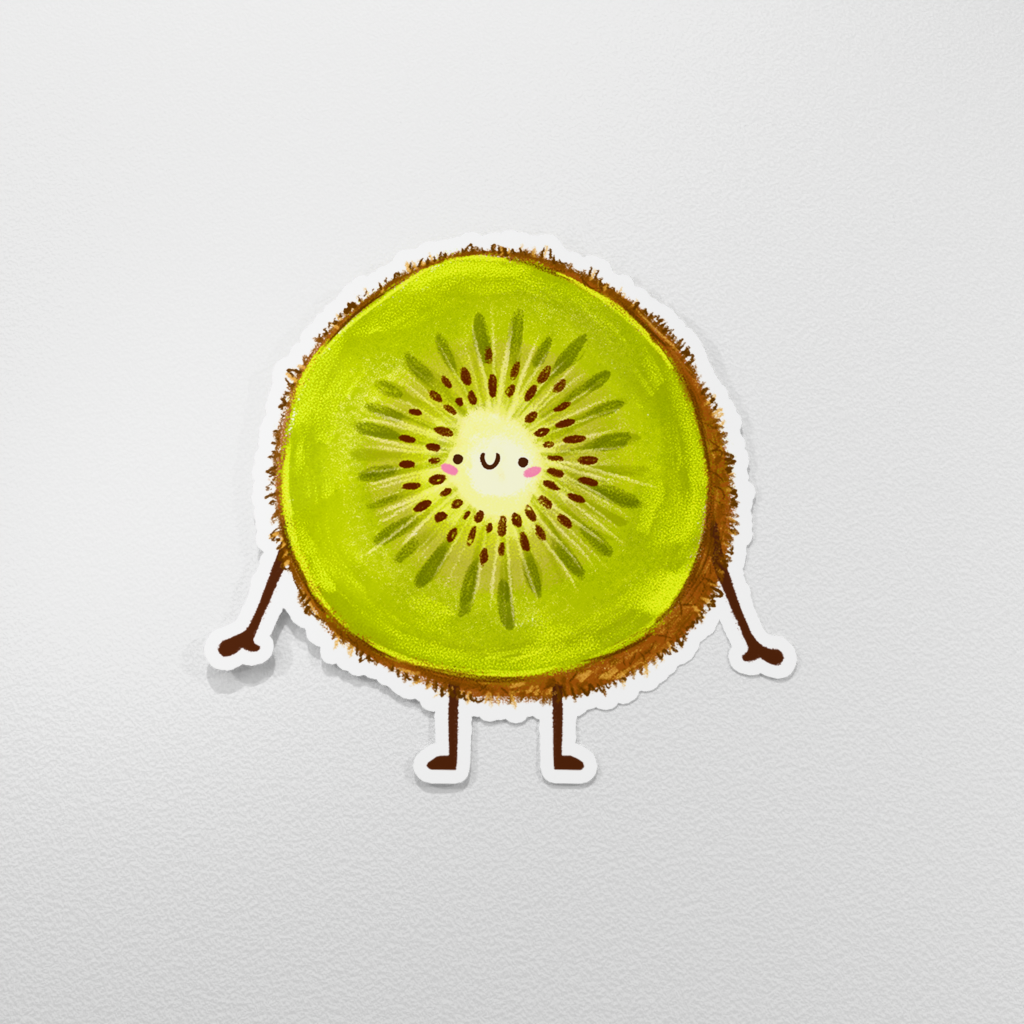 Vinyl Sticker - Fruit: Kiwi