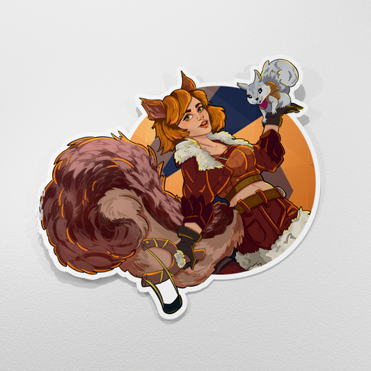Vinyl Sticker - Squirrel Girl