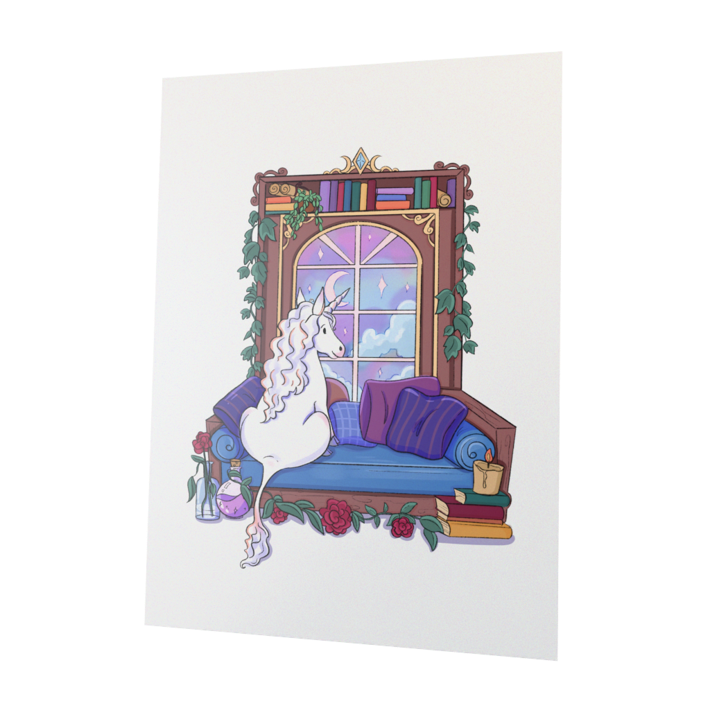 Art Print - Unicorn Window