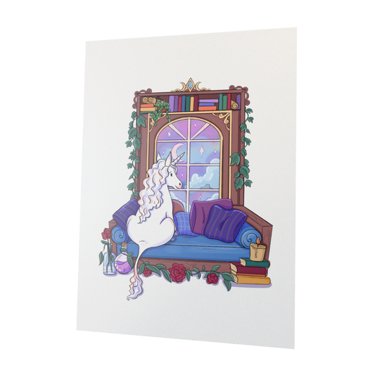 Art Print - Unicorn Window