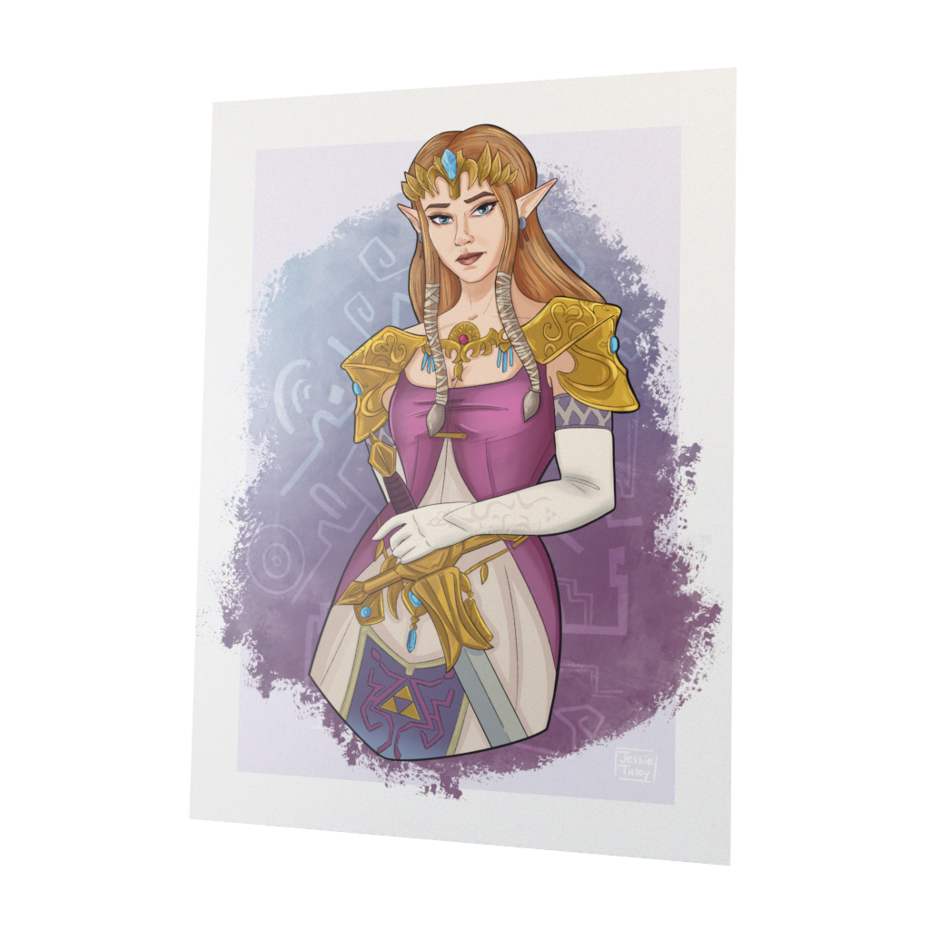 Art Print - Zelda