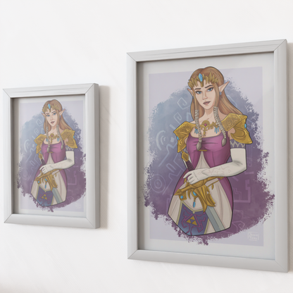 Art Print - Zelda